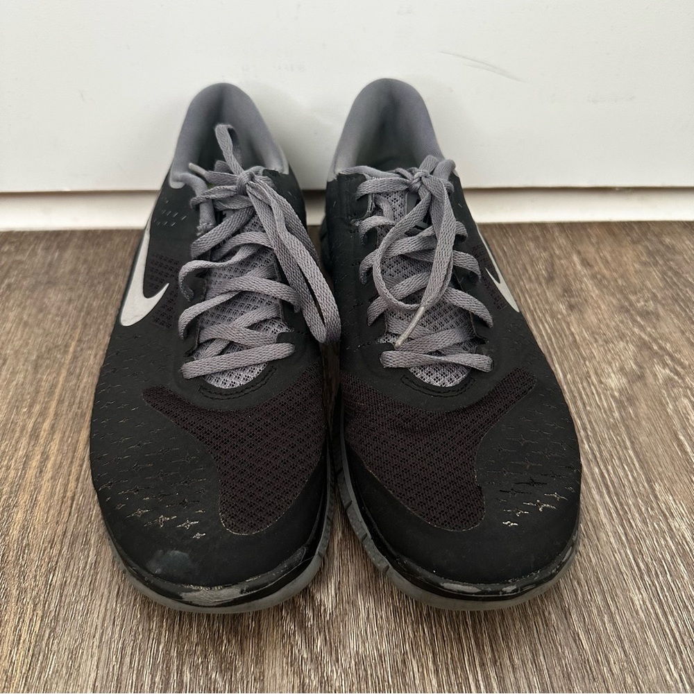 Nike Free Run 4 Black Grey Size 9 Women Used